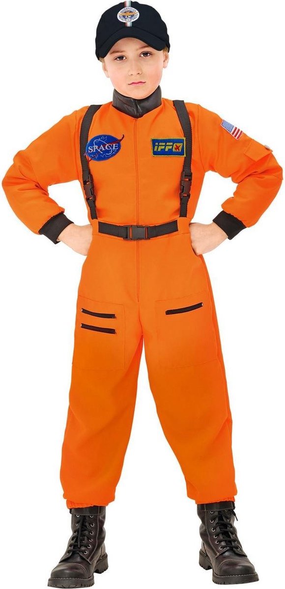 Astronautenpak Kind Oranje | 128