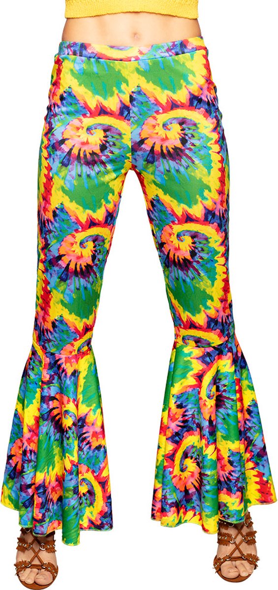 Boland - Flarebroek Hippie - Multi - M - Volwassenen - Zeemeermin