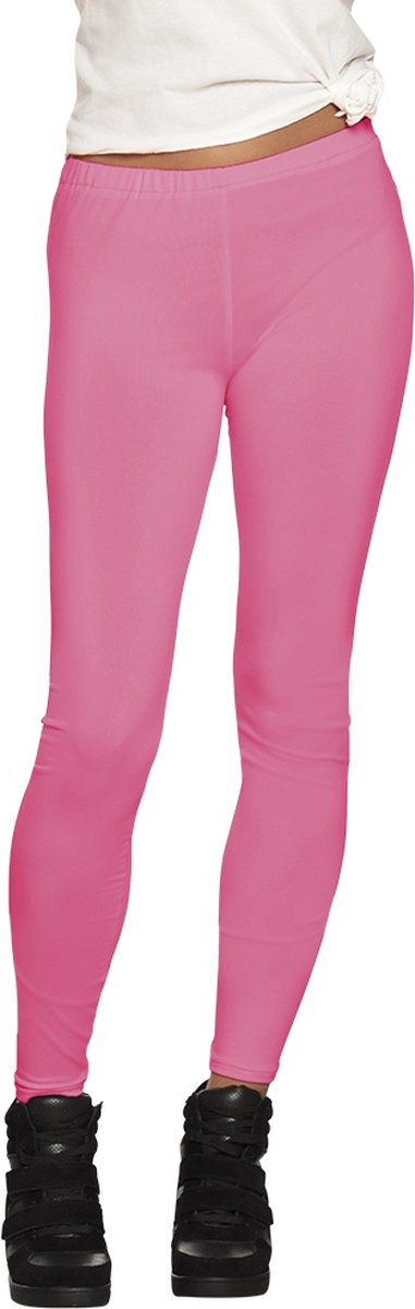 Boland - Legging Opaque - Roze,Neon - M - Volwassenen - Danser/danseres