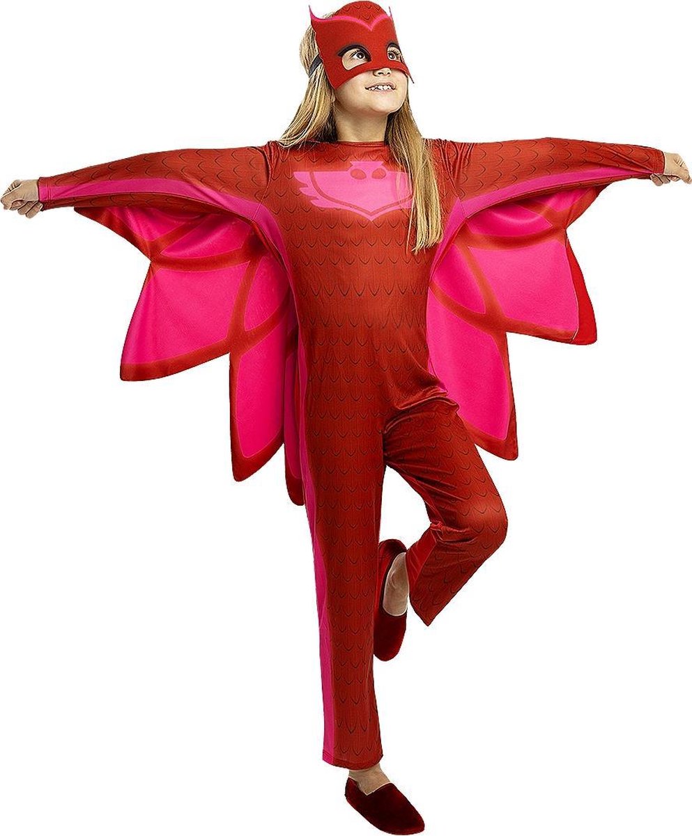 FUNIDELIA PJ Masks Owlette kostuum - 7-9 jaar (134-146 cm)