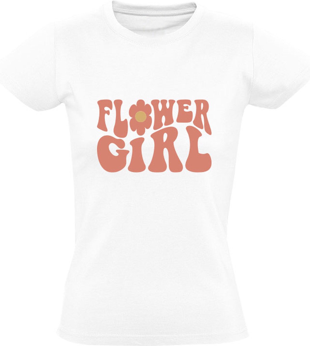 Flower Girl | bloemen | hippie | bloemist | tuinieren | Wit