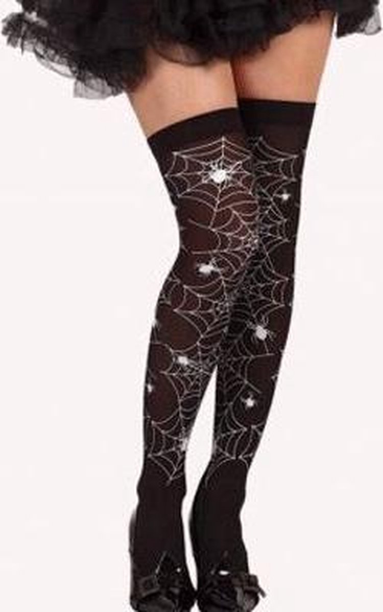 Halloween Spinnenweb panty