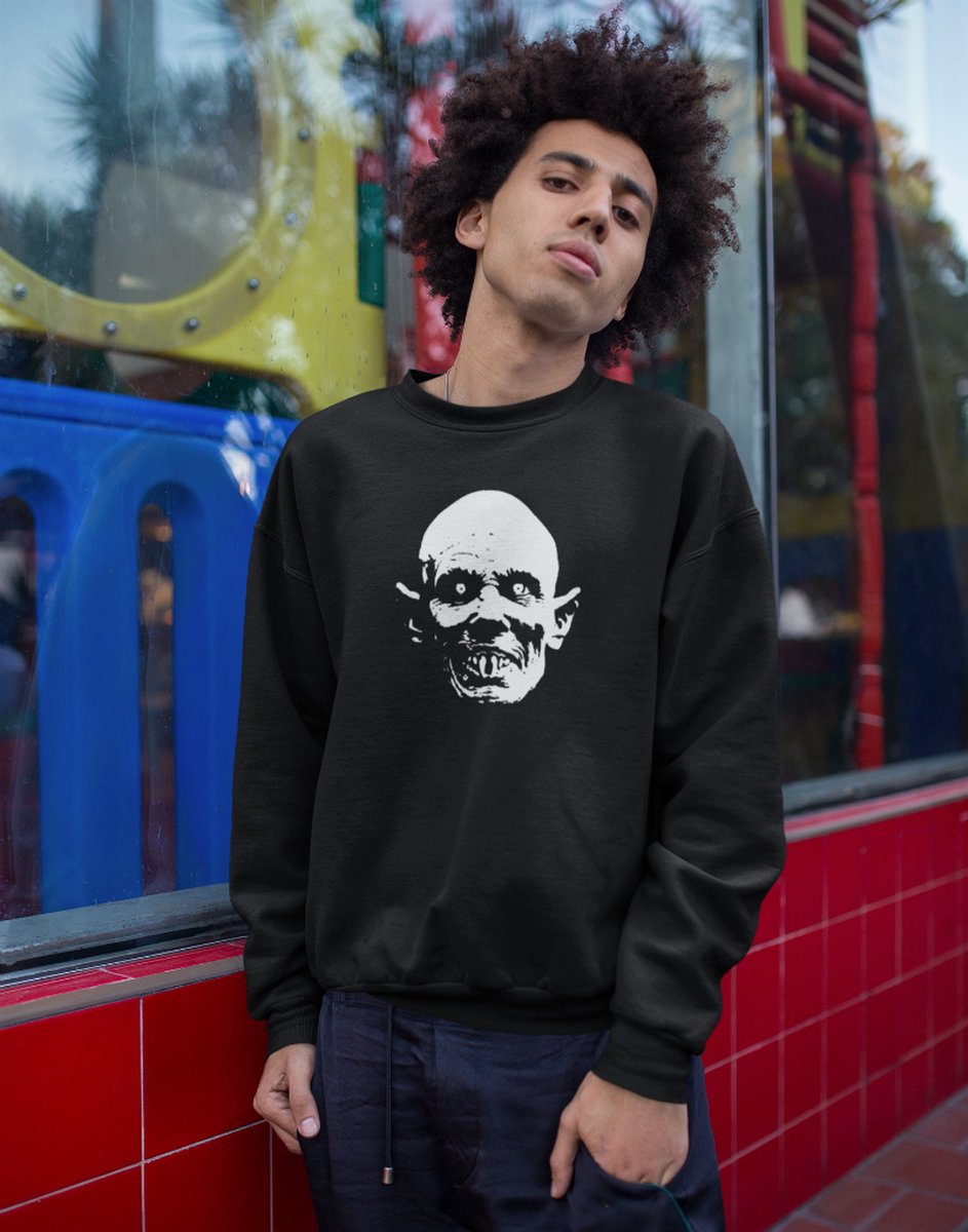 Halloween Trui - Nosferatu (MAAT 3XL - UNISEKS FIT) - Halloween kostuum voor volwassenen - Dames & Heren