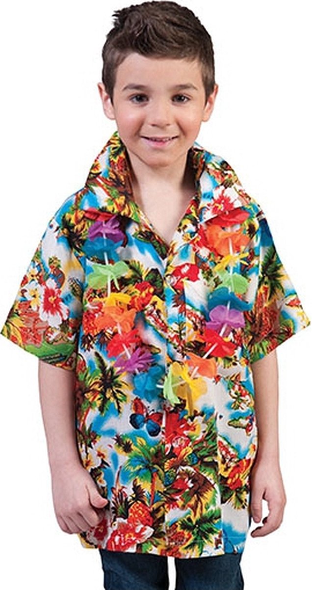 Hawaii shirts voor kinderen 140