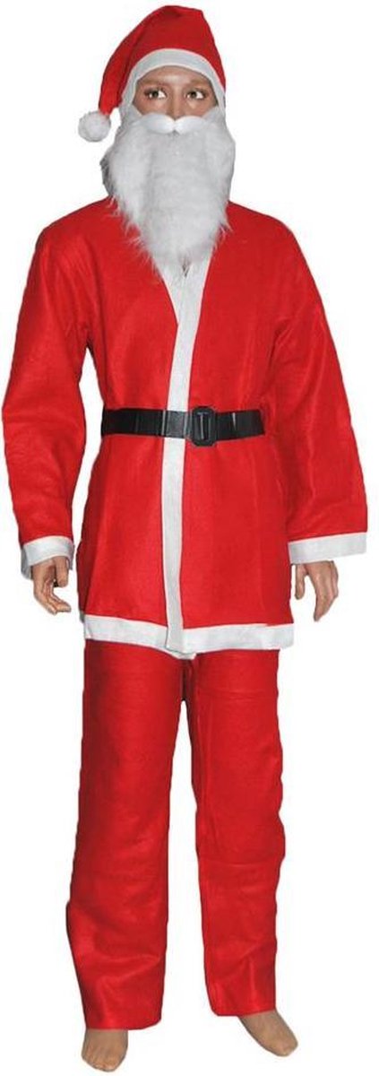 Kerstman verkleedset voor kinderen | 0 - 3 jaar | Verkleedkleding