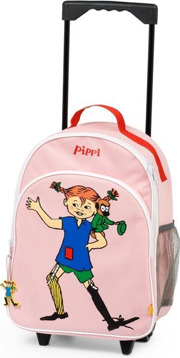 Micki Pippi Langkous trolley (roze)