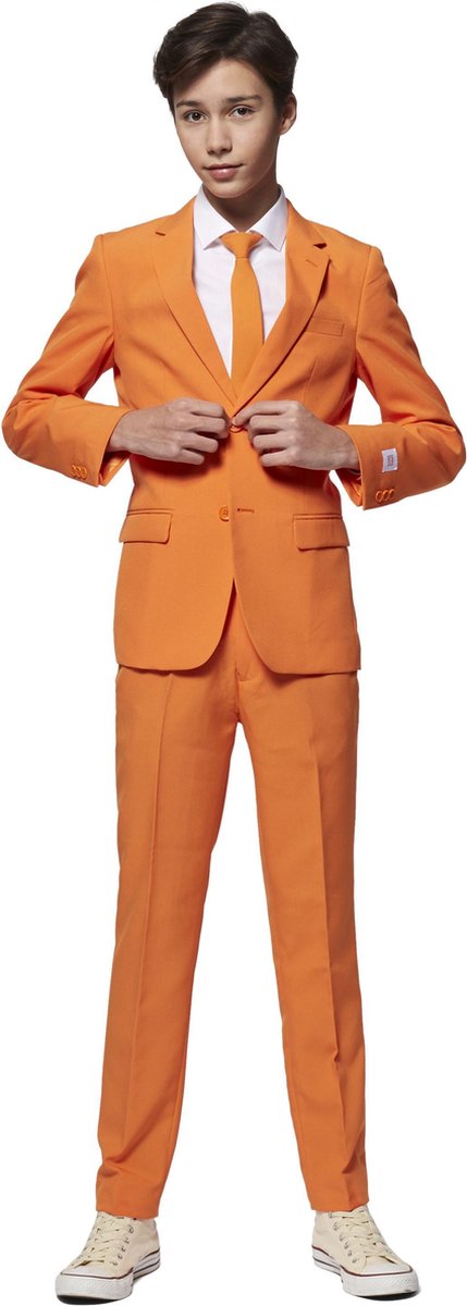 OppoSuits The Orange - Tieners Pak - Maat: 10 jaar - Feest