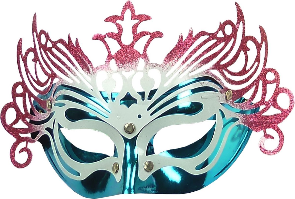 Venetian Eye Mask - Carnival - Carnival - Sylvester - - Nummer 08