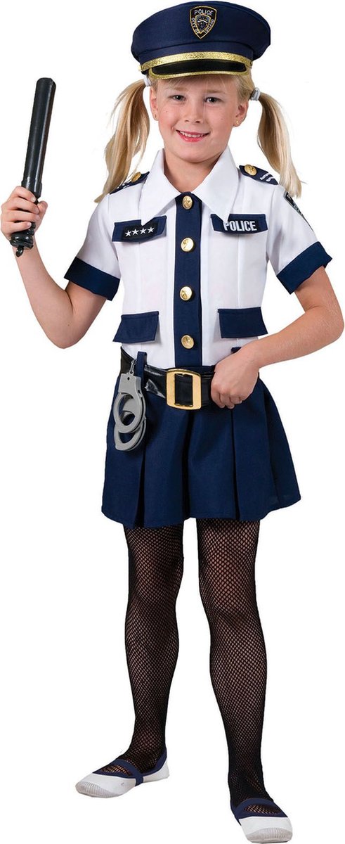 Verkleedpak politie agente meisje Policegirl Amy 116 - Carnavalskleding