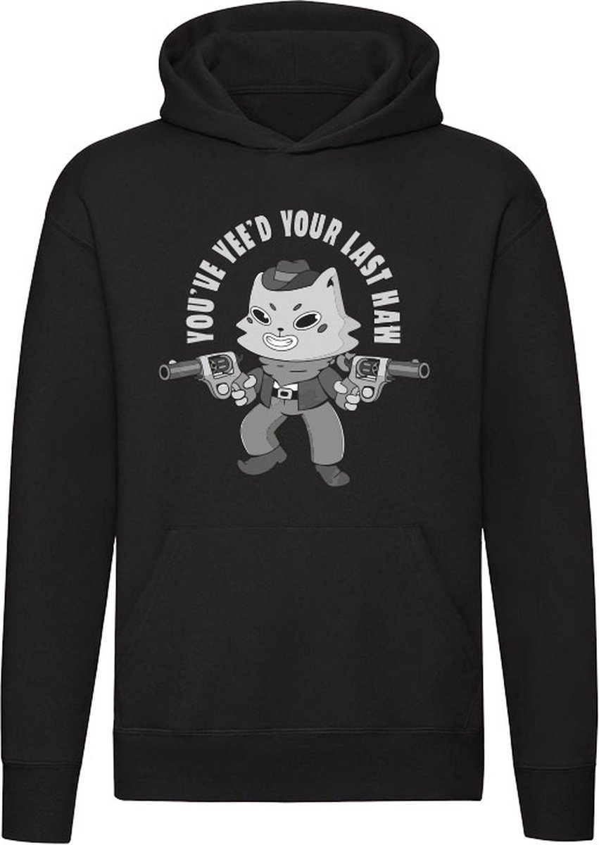 You've yee'd your last haw Hoodie | wilde westen | cowboy | grappig | Unisex | Trui | Sweater | Capuchon