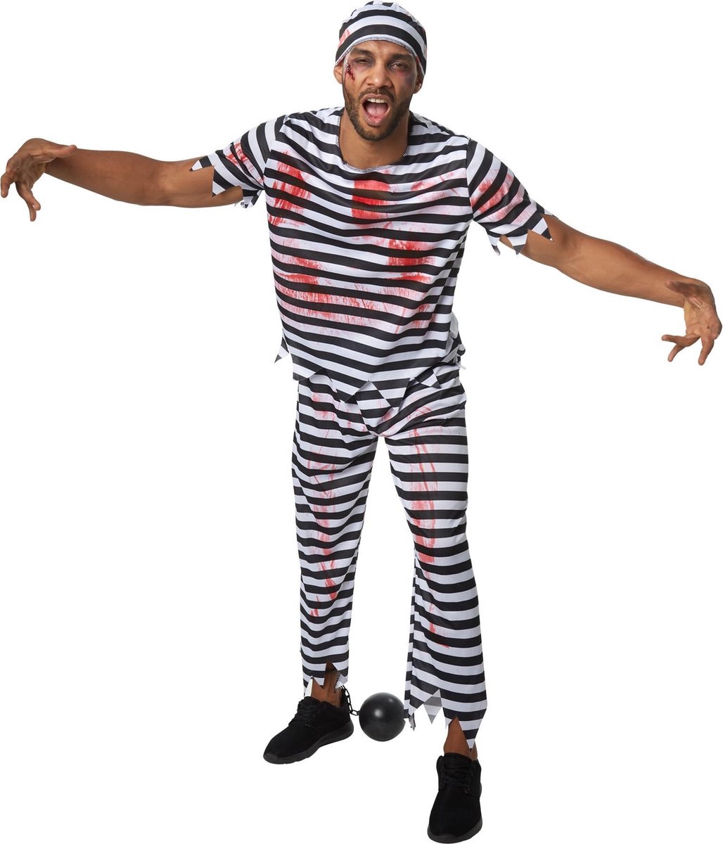 dressforfun - Griezelige bajesklant XXL - verkleedkleding kostuum halloween verkleden feestkleding carnavalskleding carnaval feestkledij partykleding - 302284