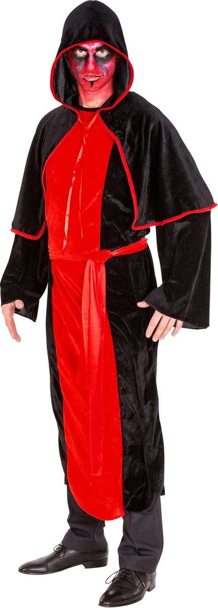 dressforfun - Herenkostuum Vampier M - verkleedkleding kostuum halloween verkleden feestkleding carnavalskleding carnaval feestkledij partykleding - 300174