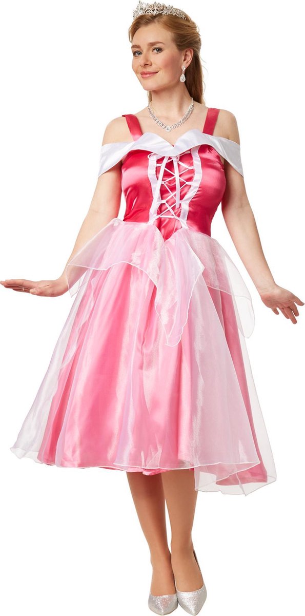 dressforfun - Kostuum prinses Aurora XL - verkleedkleding kostuum halloween verkleden feestkleding carnavalskleding carnaval feestkledij partykleding - 301876