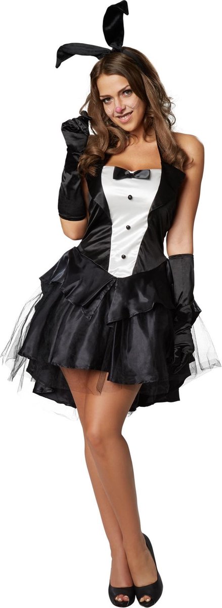 dressforfun - Sexy bunny M - verkleedkleding kostuum halloween verkleden feestkleding carnavalskleding carnaval feestkledij partykleding - 302121