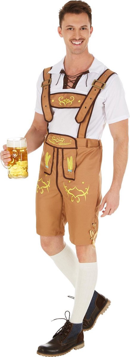 dressforfun - herenkostuum traditionele set Bavaria L - verkleedkleding kostuum halloween verkleden feestkleding carnavalskleding carnaval feestkledij partykleding - 301087