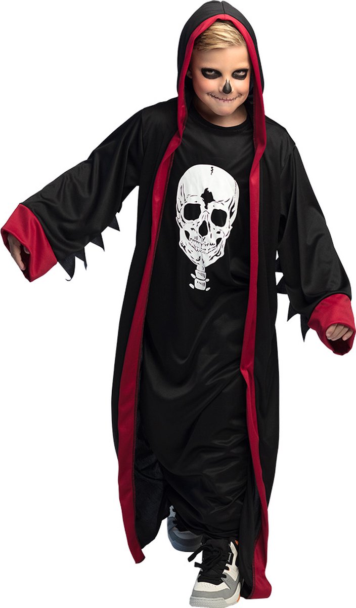 Boland - Kostuum Crypt master (10-12 jr) - Multi - 10-12 jaar - Kinderen - Grim reaper - Halloween verkleedkleding - Horror - Reaper