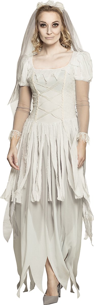 Boland - Kostuum Ghost bride (40/42) - Multi - M - Volwassenen - Spook - Halloween verkleedkleding - Horror