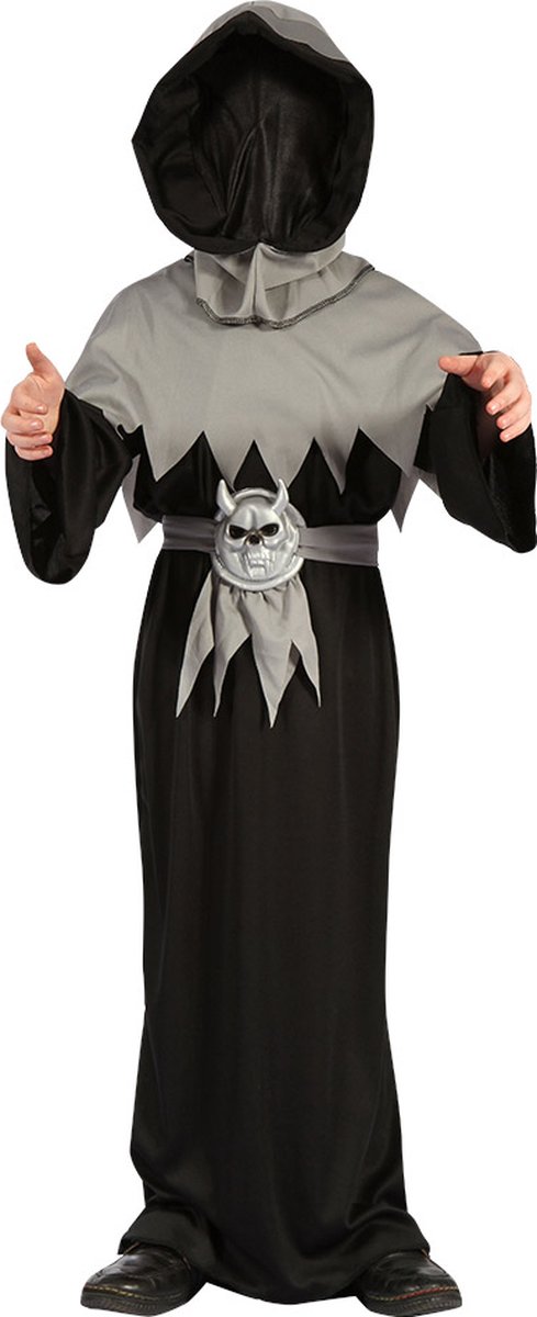 Boland - Kostuum Skull demon (10-12 jr) - Multi - 10-12 jaar - Kinderen - Skelet - Halloween verkleedkleding - Reaper - Horror