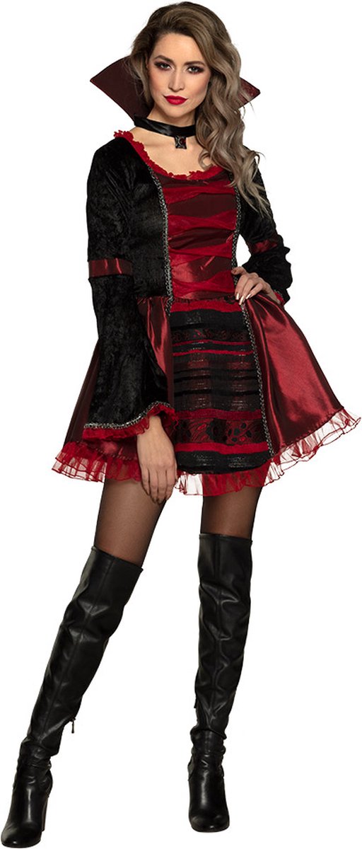 Boland - Kostuum Vampire empress (40/42) - Multi - M - Volwassenen - Vampier - Halloween verkleedkleding - Vampier