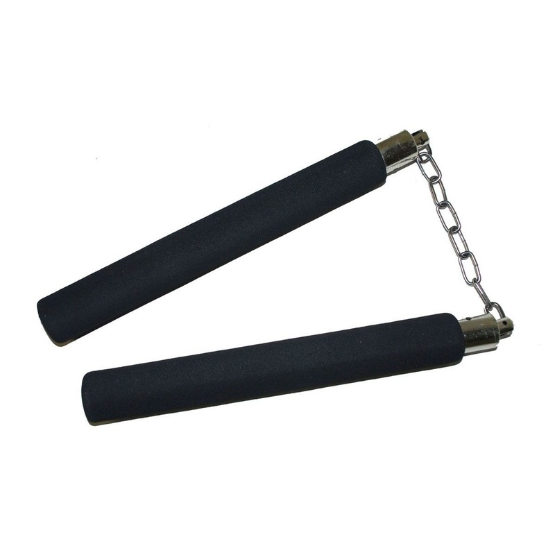 Carnaval Ninja nunchaku vechtstokken volwassenen 25 cm -