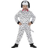 Dieren kostuum dalmatier voor kinderen 115-128 (4-6 jaar) -