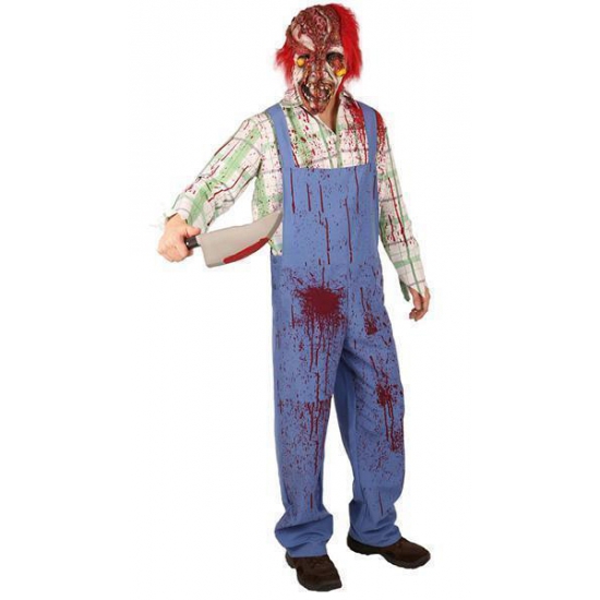 Halloween Zombie kostuum met bloedspetters 50 (M) -