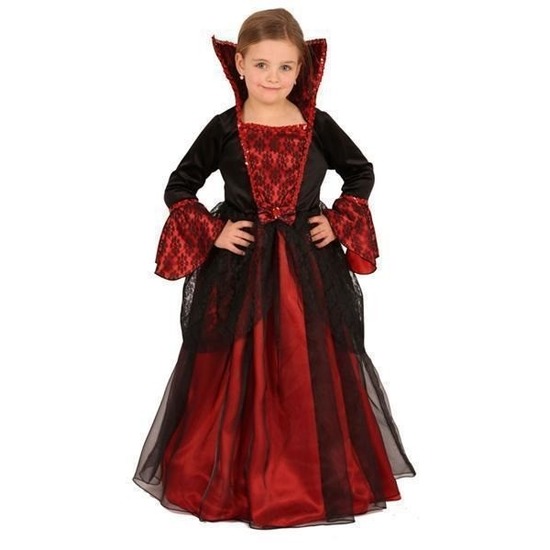 Halloween prinsessen jurk voor kinderen 116 -