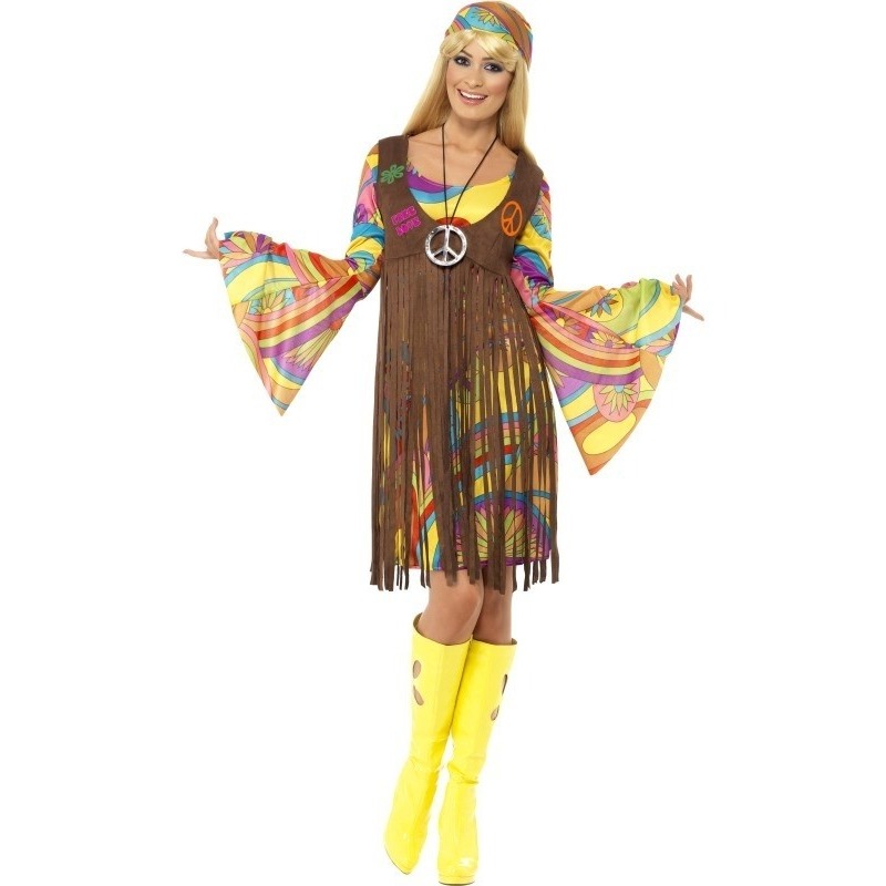 Hippie verkleedkleding voor dames