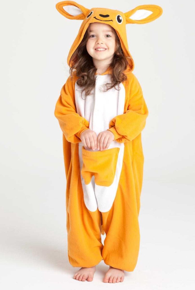 KIMU Onesie Kangoeroe Baby Pakje - Maat 68-74 - Kangoeroepakje Romper Pyjama Sinterklaas Cadeau