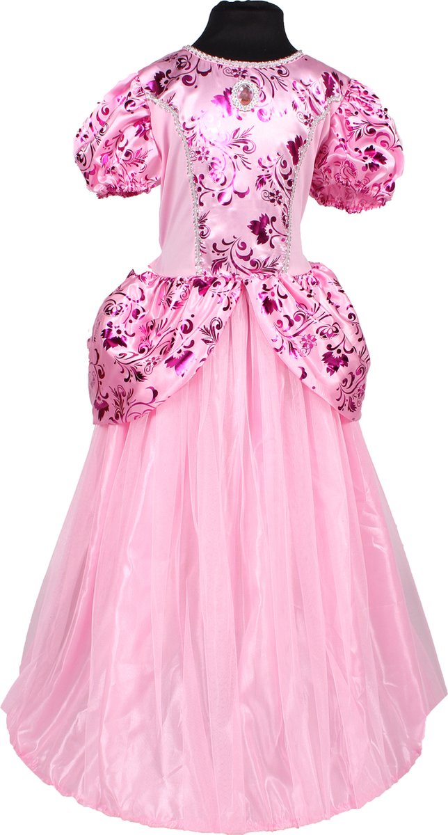 Prinsessen Jurk Cinderella - Meisjes - Roze - Maat 116/128