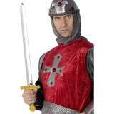 Smiffys Ridders verkleed/speelgoed zwaard - plastic - 65 cm -