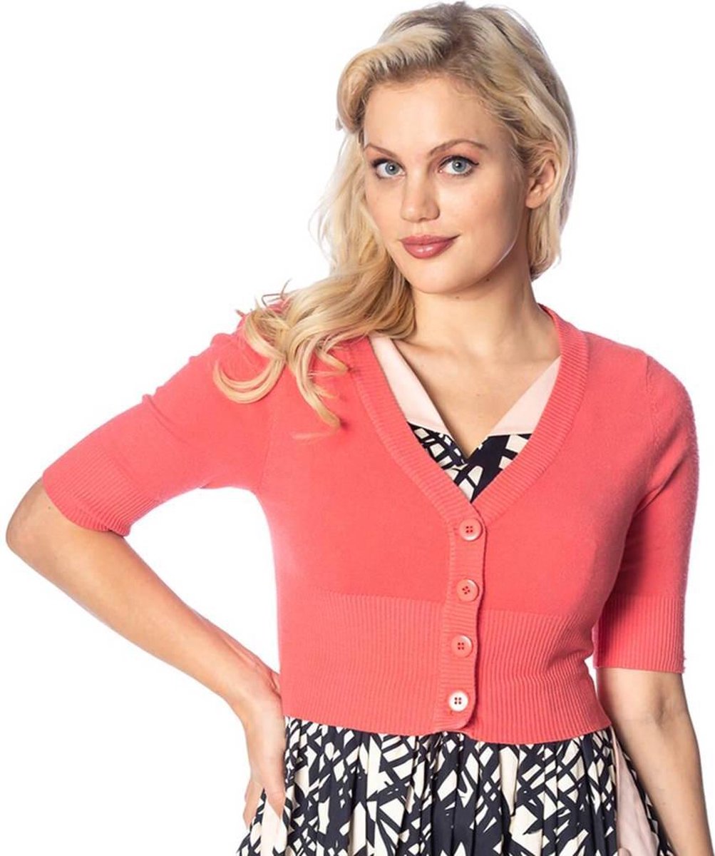 Dancing Days - Sweet Dreamer Cardigan - L - Roze