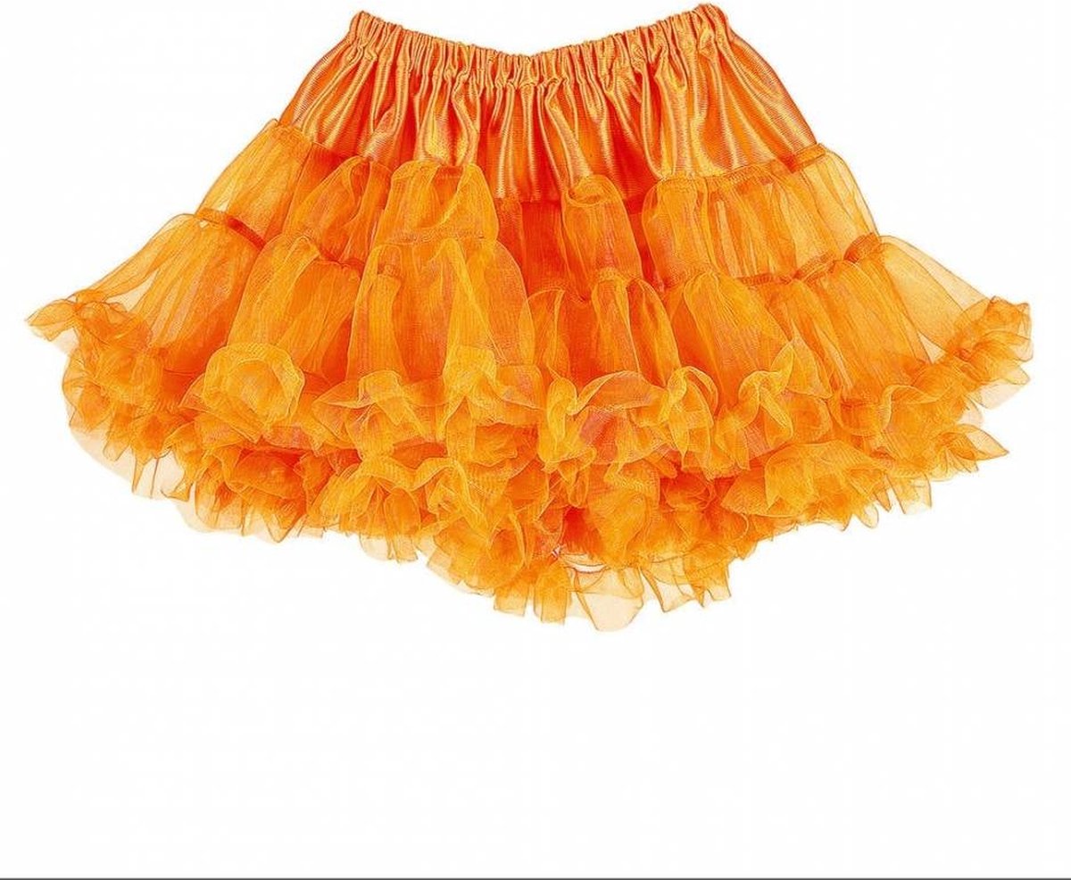 Fluff Tutu neon oranje