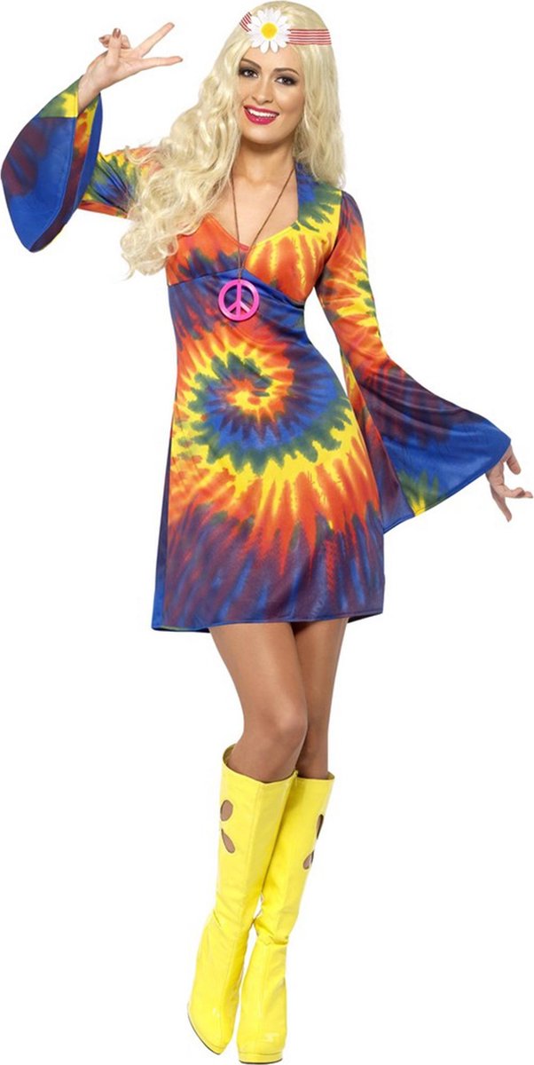 Hippie kostuum voor dames - Verkleedkleding - Medium