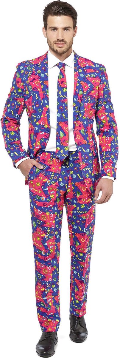 OppoSuits The Fresh Prince - Mannen Zomer Kostuum - Gekleurd - Carnaval - Maat 50