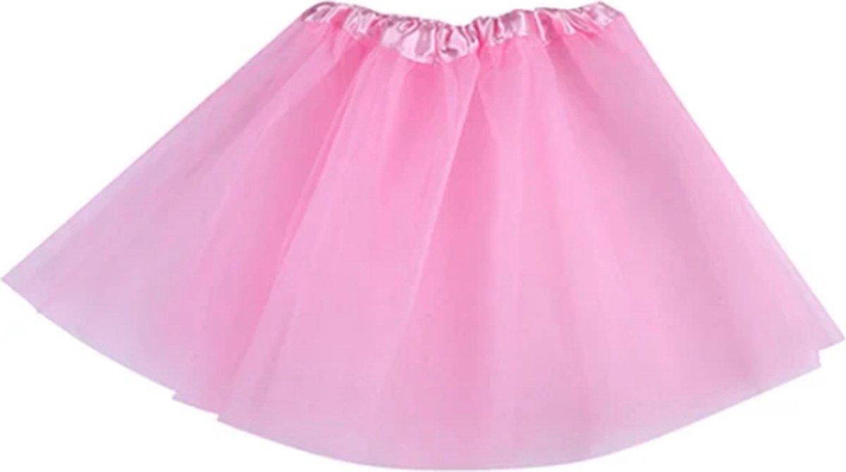 Rokje Tutu Meisjes Mini - Roze - 28 cm - Carnaval