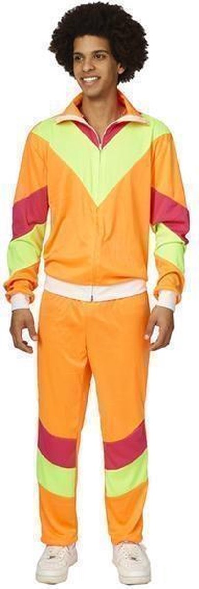 Trainingspak Carnaval Fluor Oranje - Maat 52