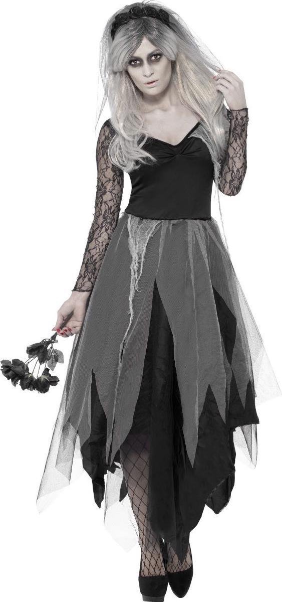 Zombie bruid kostuum voor dames Halloween - Verkleedkleding - XL