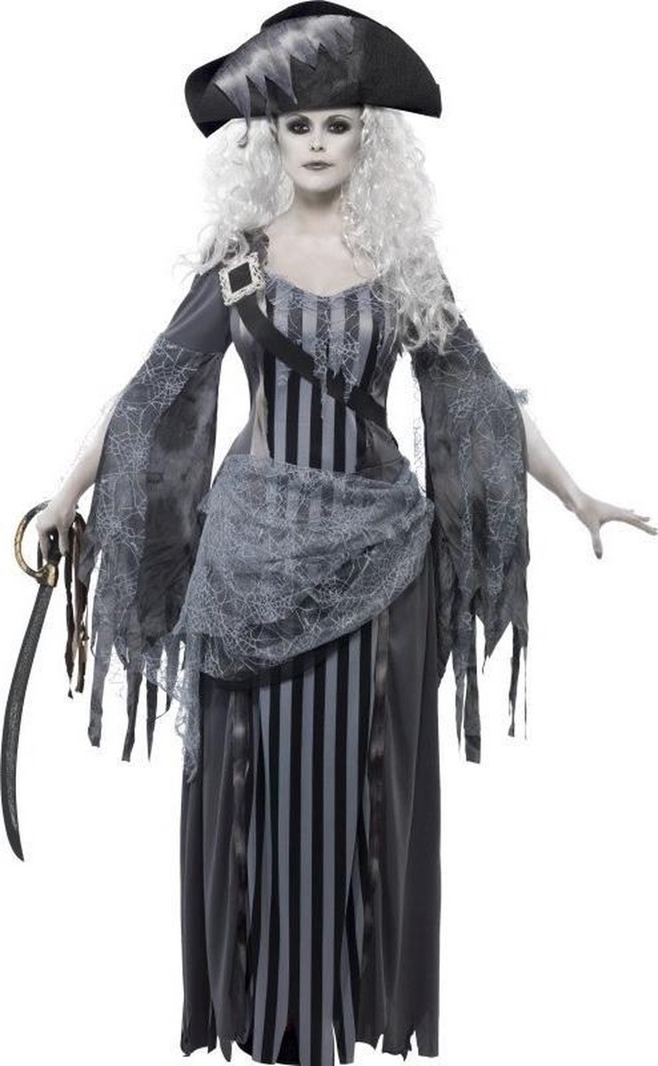 Zombie piraten kostuum voor dames - Horror/ Halloween kleding 36/38