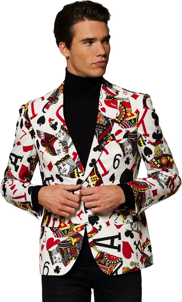 OppoSuits King of Clubs - Heren Blazer - Feest - Maat: EU 58