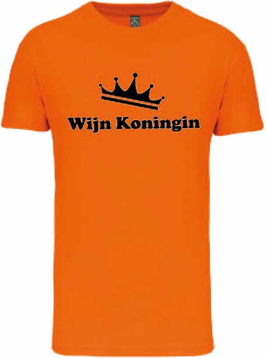 Wijn koningin oranje XS