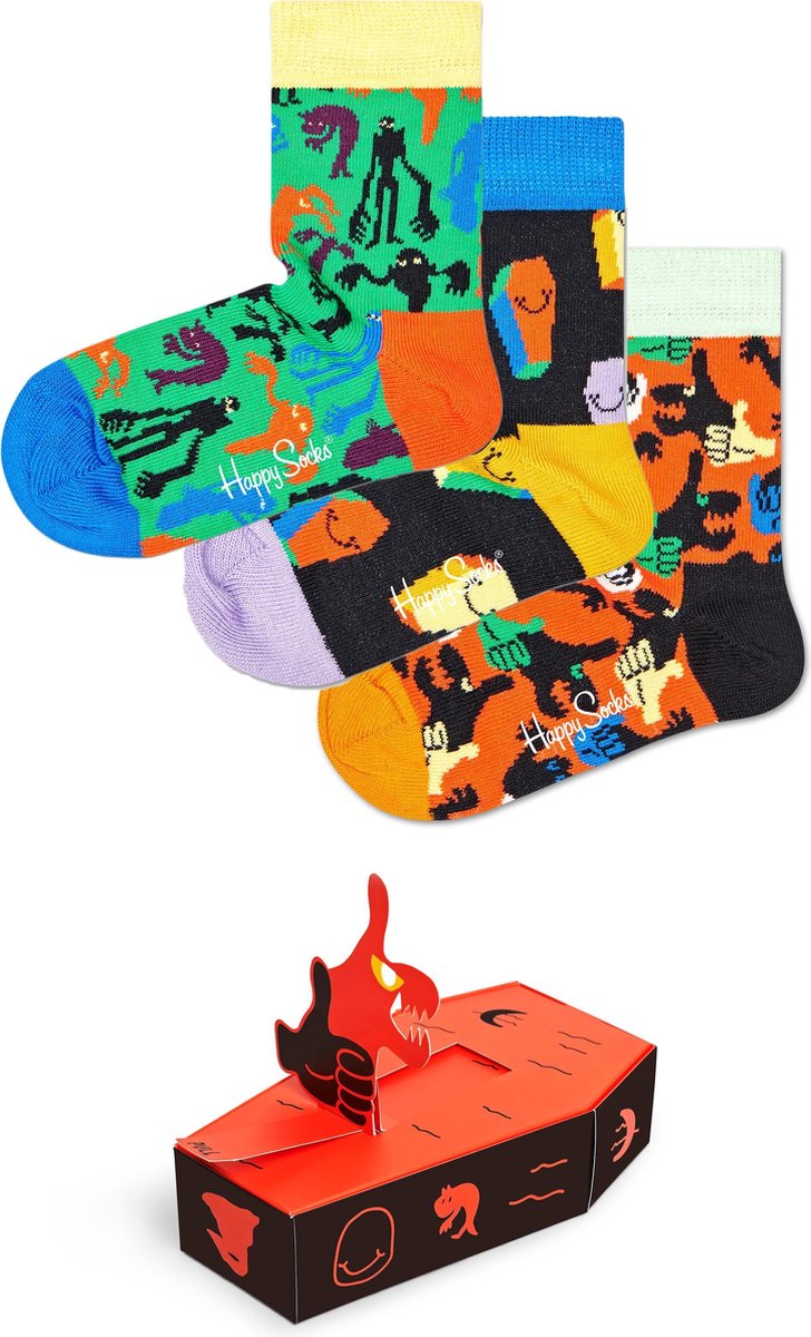 Happy Socks Kids Halloween Giftbox - Maat 12-24M