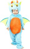 FUNIDELIA Draken kostuum voor baby - Maat: 81 - 92 cm - Blauw