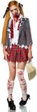 Mask Paradise - Zombie Schoolgirl Kostuum - L - Multicolours