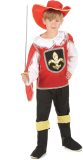 Rode musketiers kostuum voor jongens - Kinderkostuums - 152/158