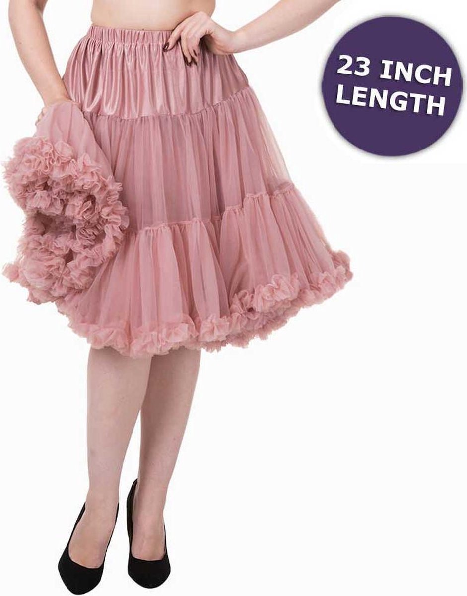 Dancing Days Petticoat -XL/XXL- Starlite Vintage Roze