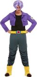 FUNIDELIA Trunks kostuum - Dragon Ball voor mannen - Maat: M - Paars