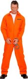 Gevangenis kostuum oranje - Maatkeuze: Maat L