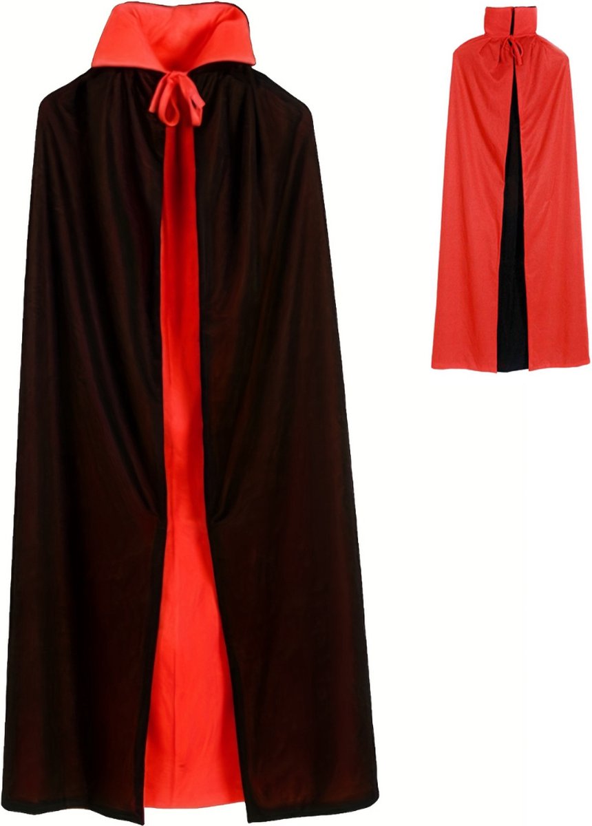 Halloween Kostuum - Halloween Outfit - Volwassenen - Vampier - Dracula - Cape - Costume - Carnaval - Carnavalskleding - Dames & Heren