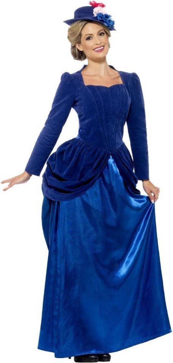Historische Victoriaans kostuum dame - Maatkeuze: Maat L
